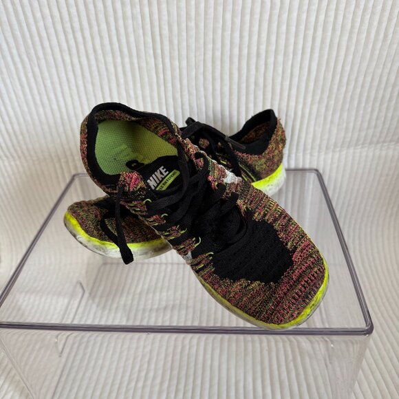 Nike Free RN Flyknit Womens Running Shoe Size 6 - Picture 1 of 3